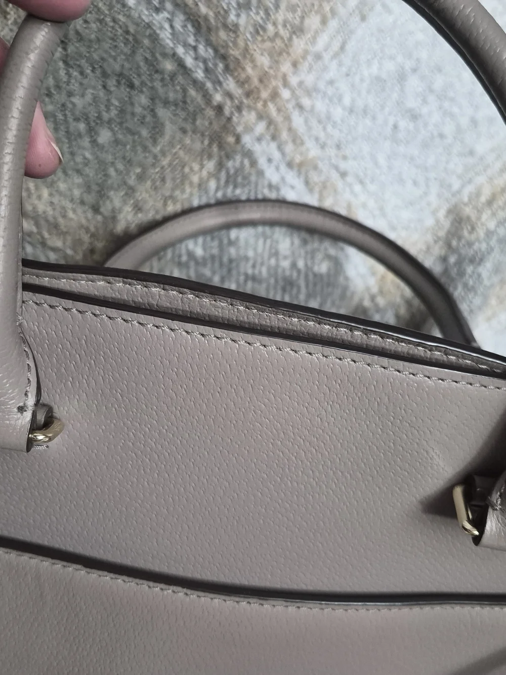kate spade Taupe Leather Satchel